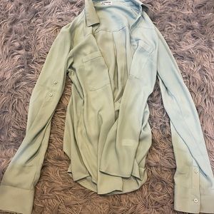 Express button up blouse